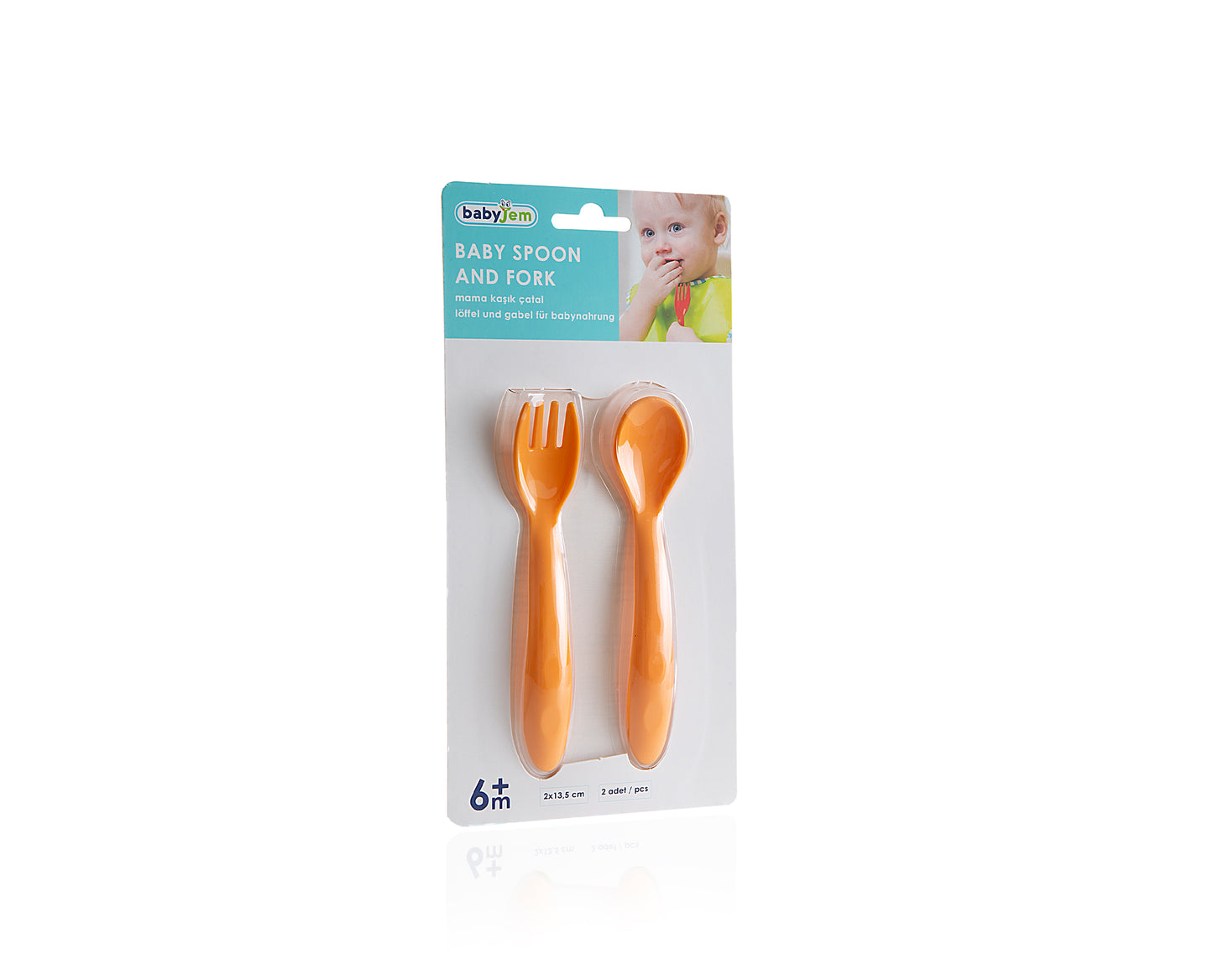 Babyjem baby spoon and fork set