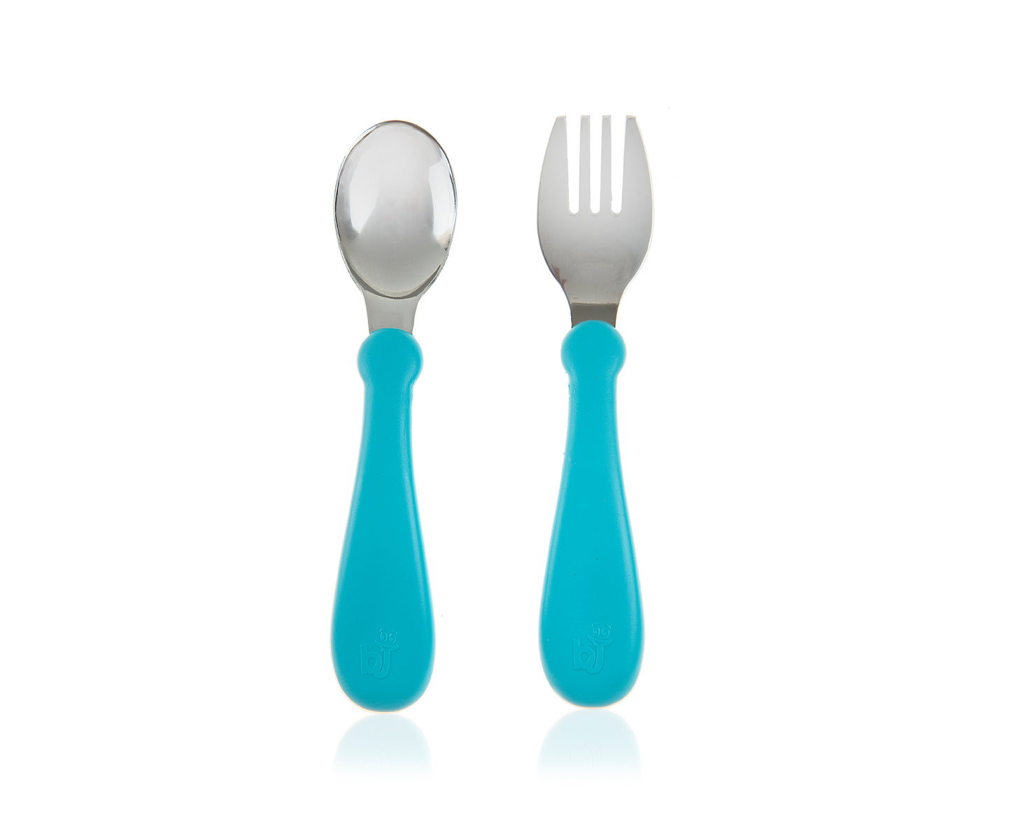 Babyjem steel spoon and fork