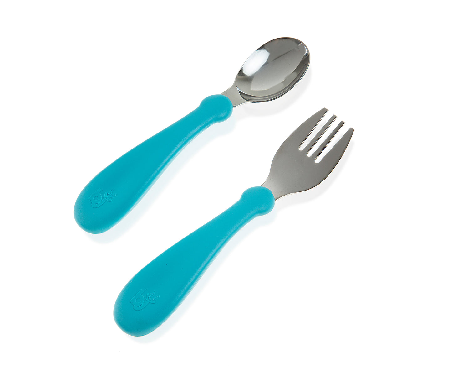 Babyjem steel spoon and fork
