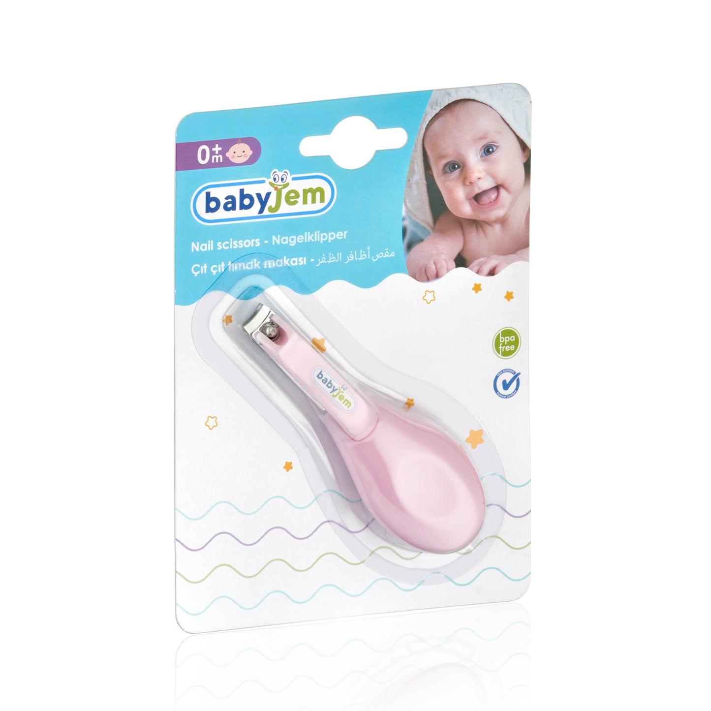 Babyjem baby easy grip snap nail clippers