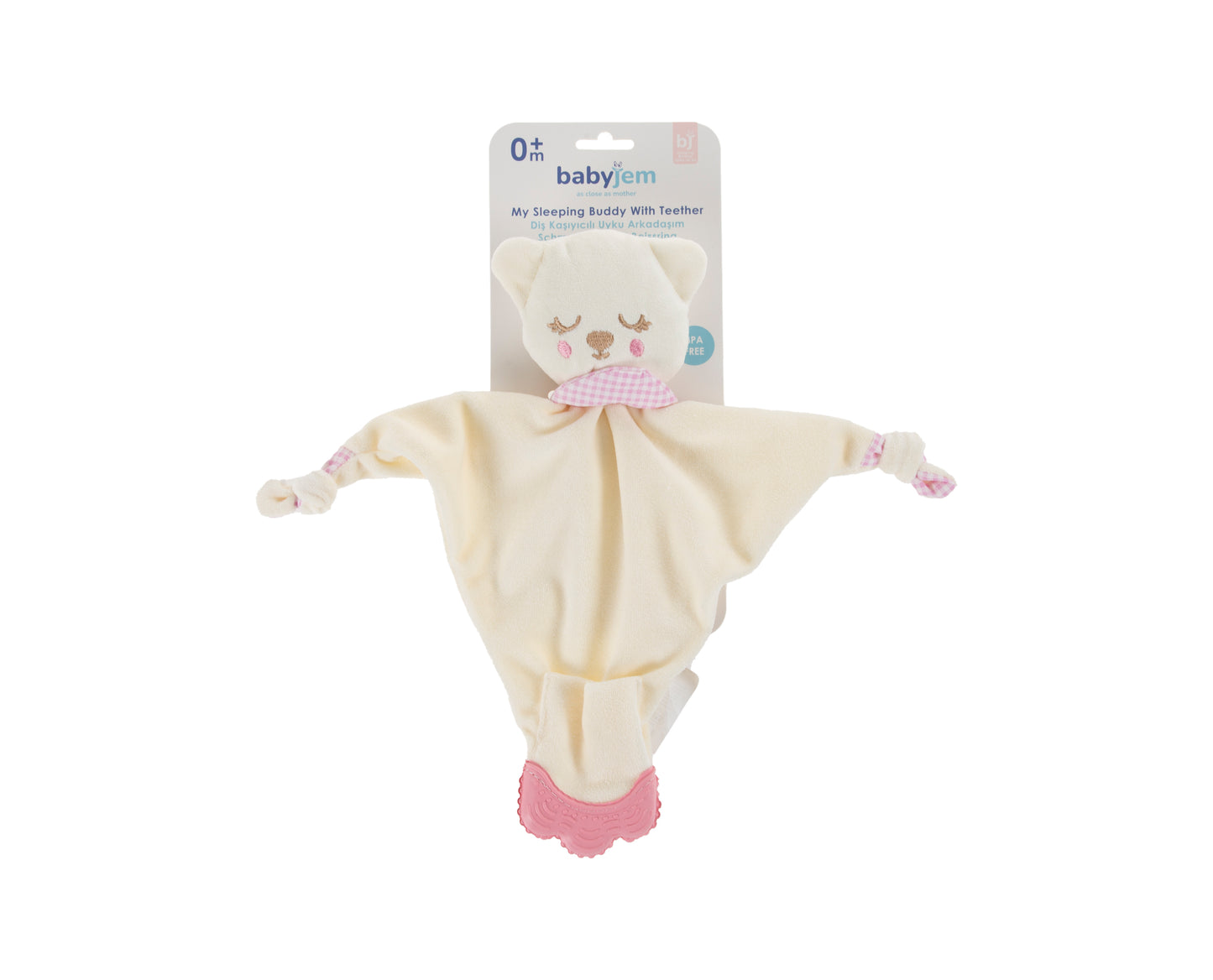 Babyjem sleping friend with theeter