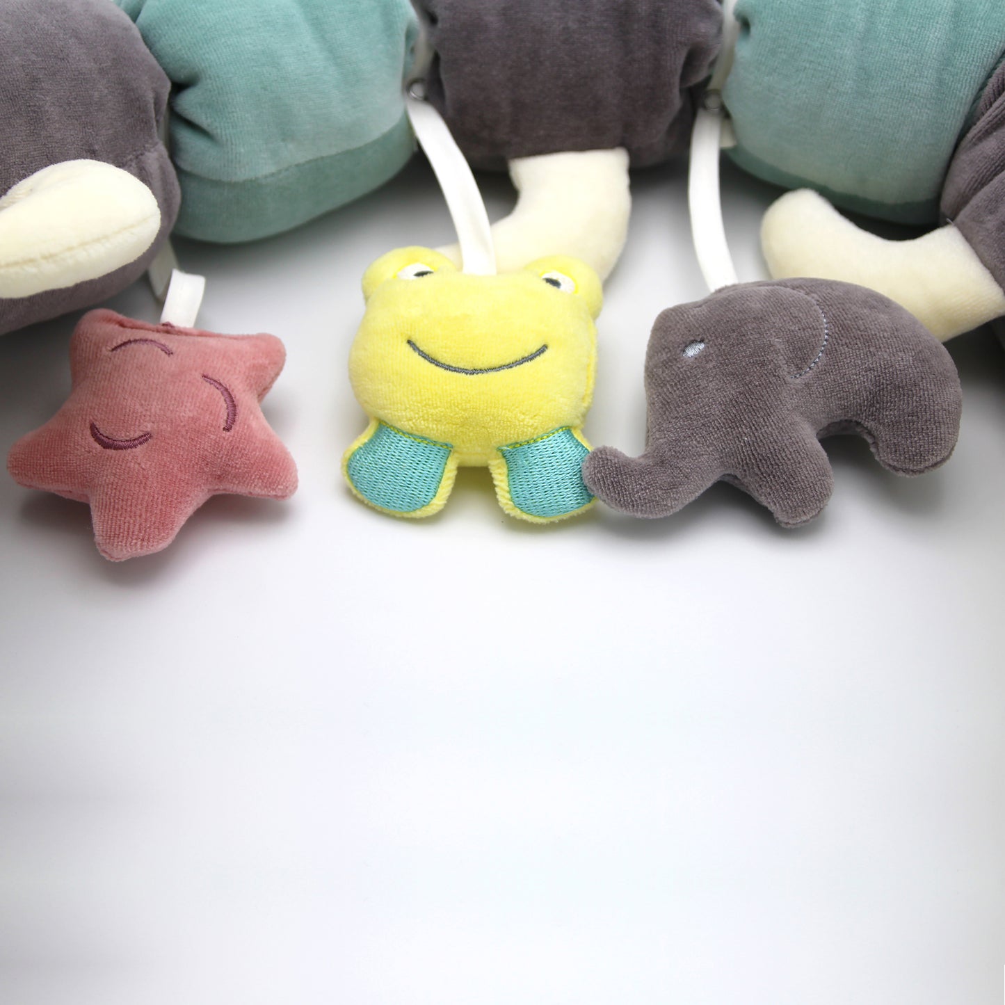 Babyjem velvet catterpillar pillow