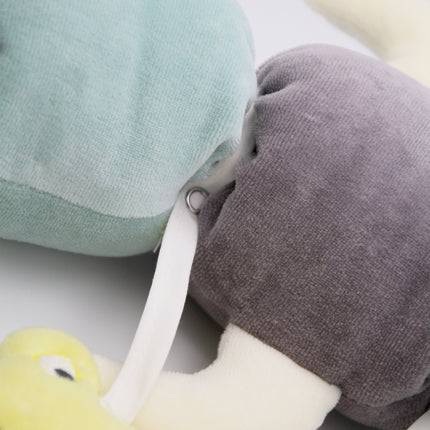 Babyjem velvet catterpillar pillow