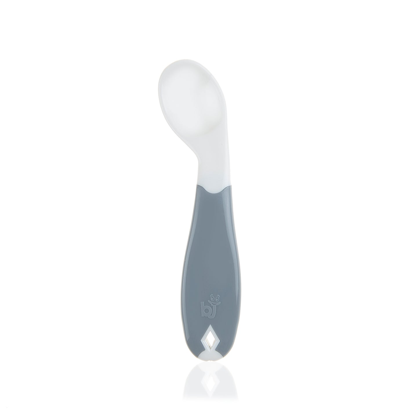 Babyjem plastic angled fork & spoon set