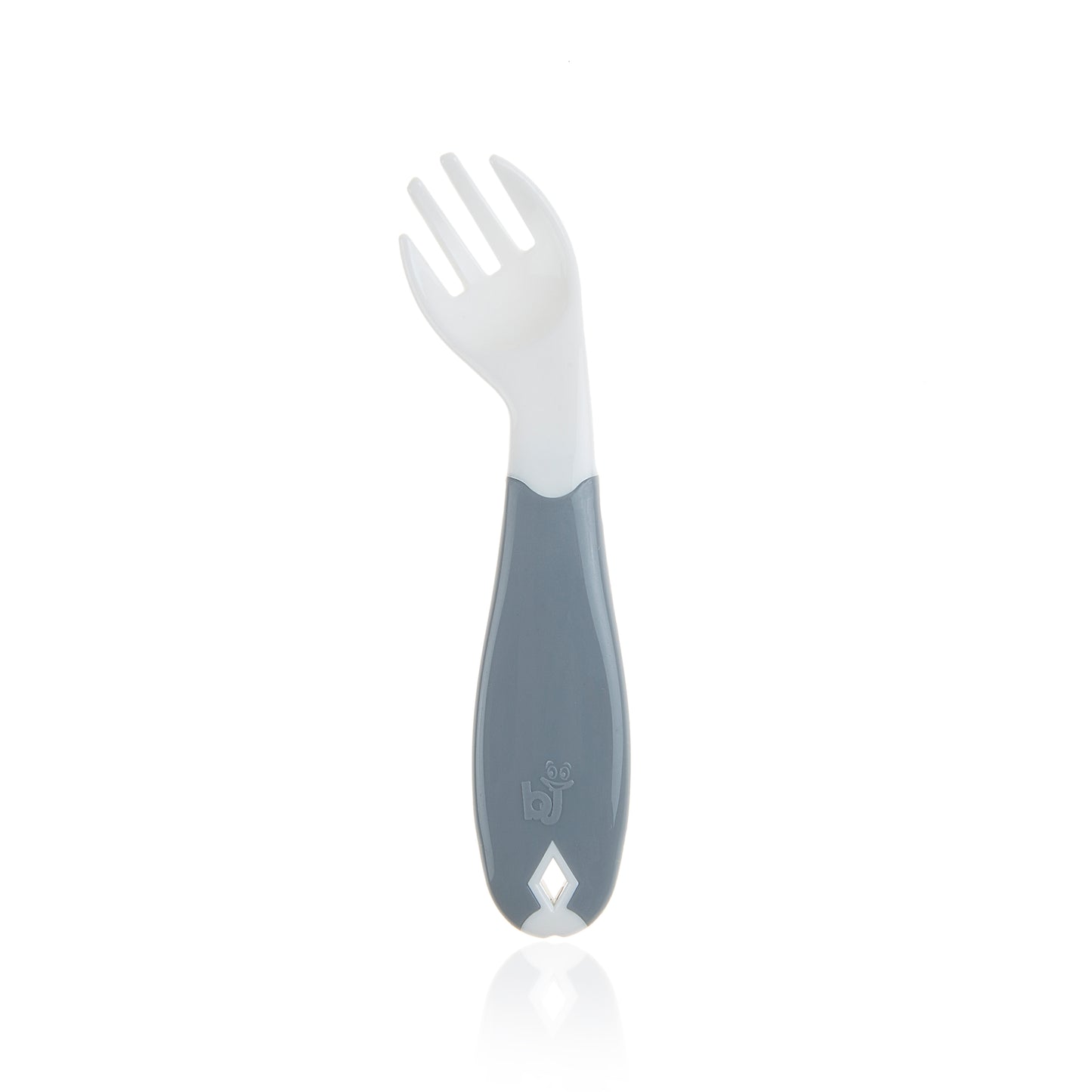 Babyjem plastic angled fork & spoon set