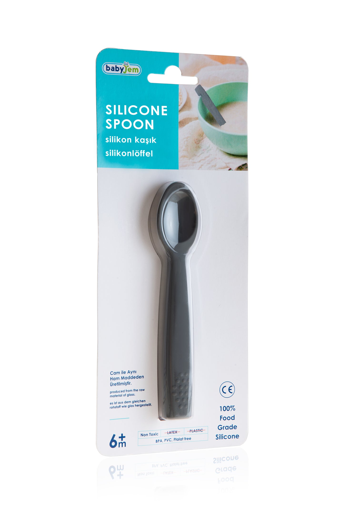 Babyjem si̇li̇cone spoon