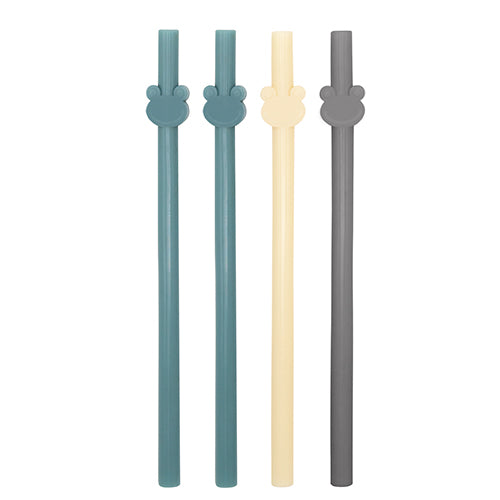 Babyjem silicone straws 4 pieces