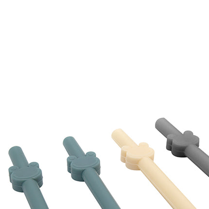 Babyjem silicone straws 4 pieces