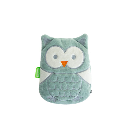 Babyjem velvet colic pillow with cherry core bag owl to reduce colic pain 14x17 cm