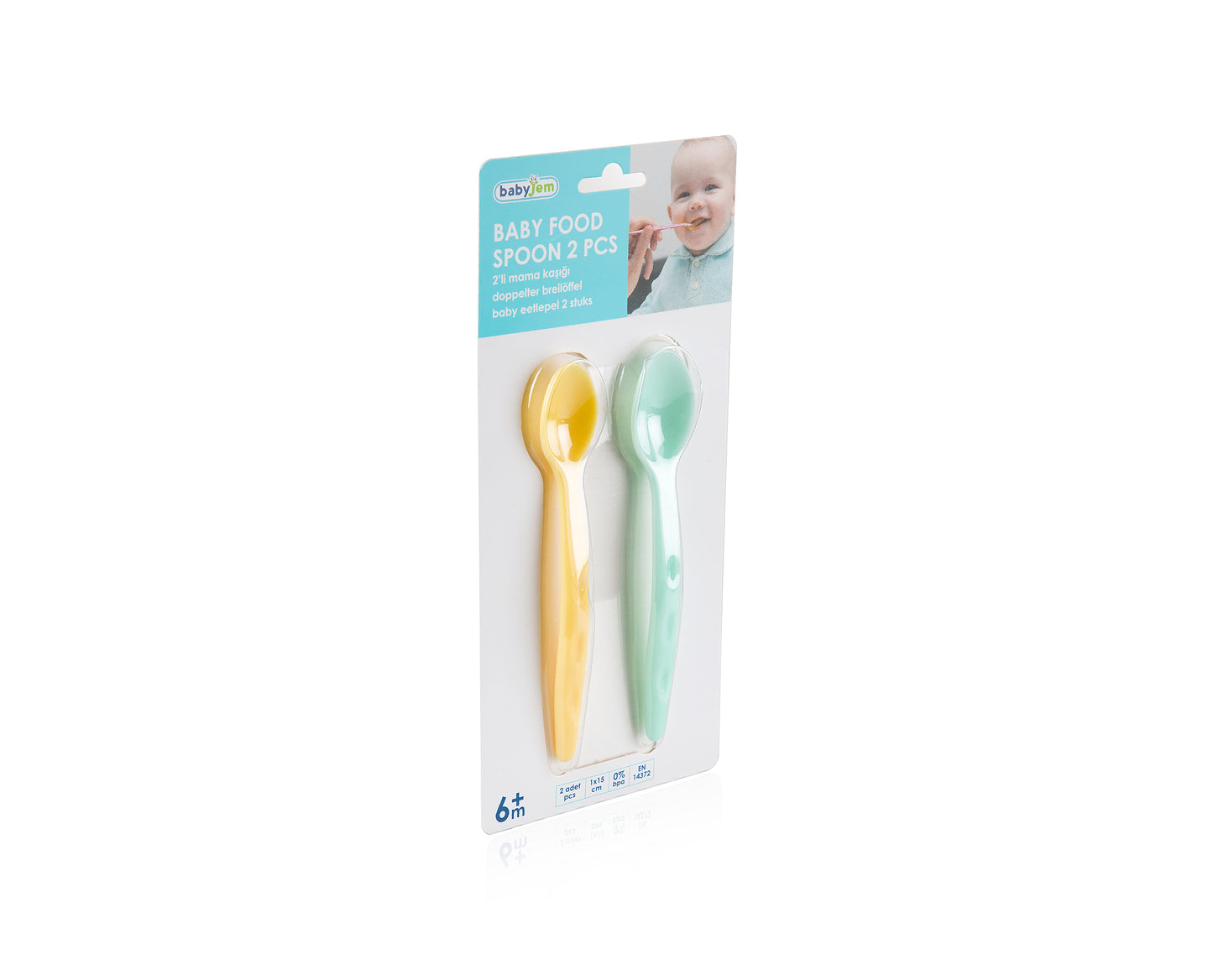 Babyjem baby food spoon 2 pieces