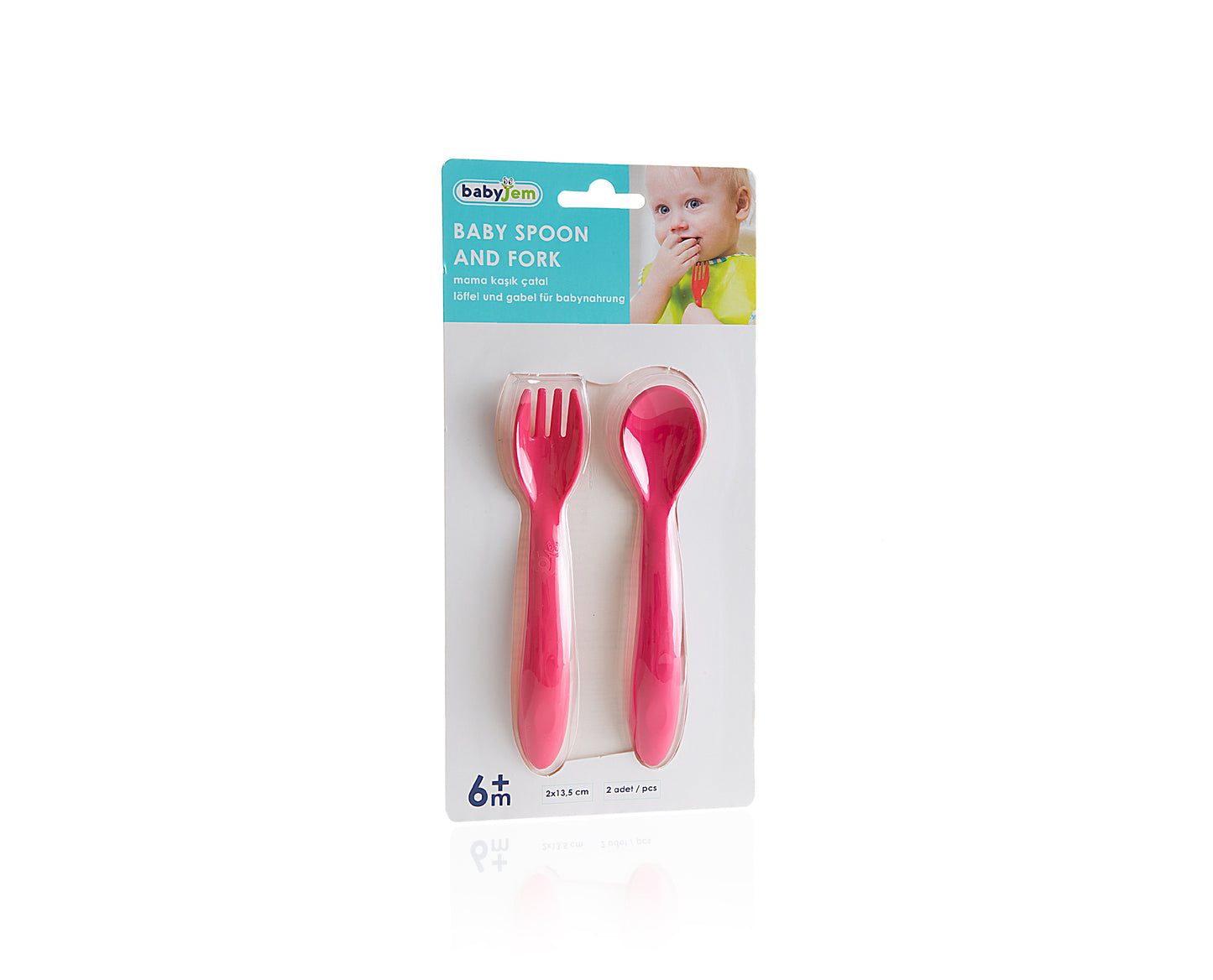 Babyjem baby spoon and fork set