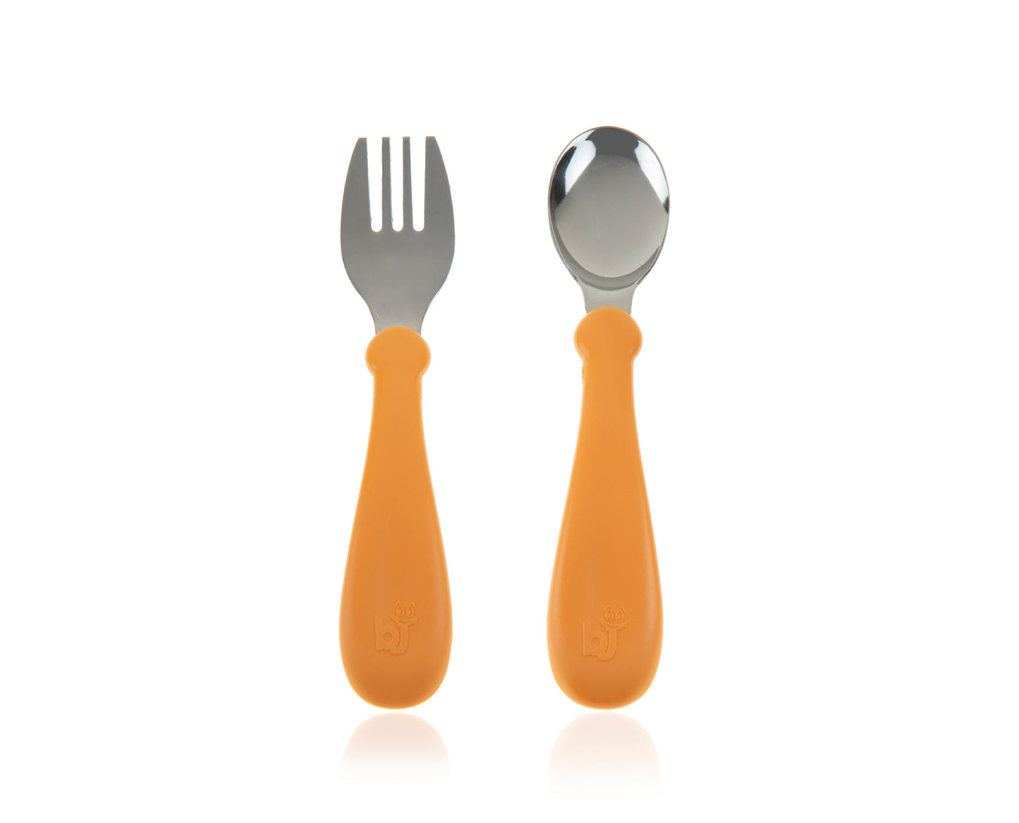 Babyjem steel spoon and fork