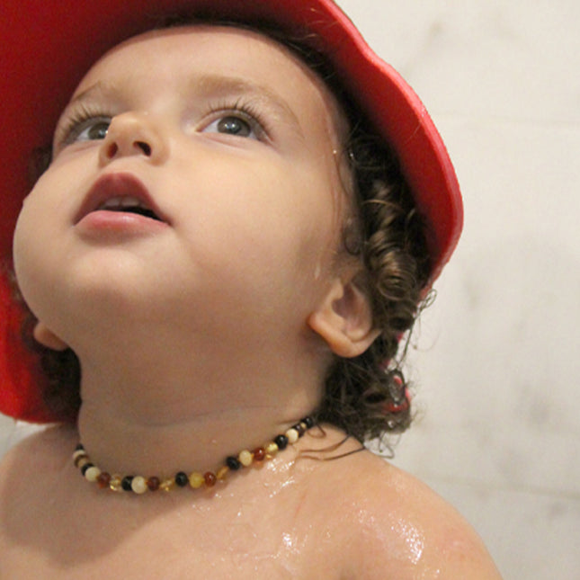 Babyjem amber necklace