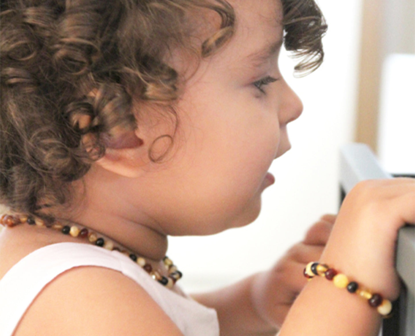 Babyjem amber necklace