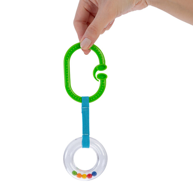 Babyjem rattle teether oval