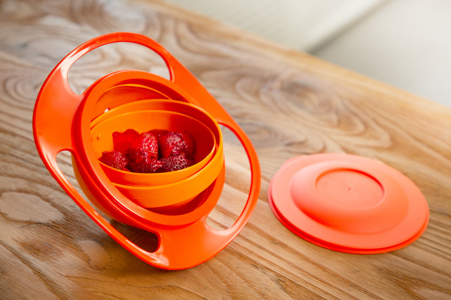 Babyjem amazing 360 rotating bowl no spill dishwasher safe