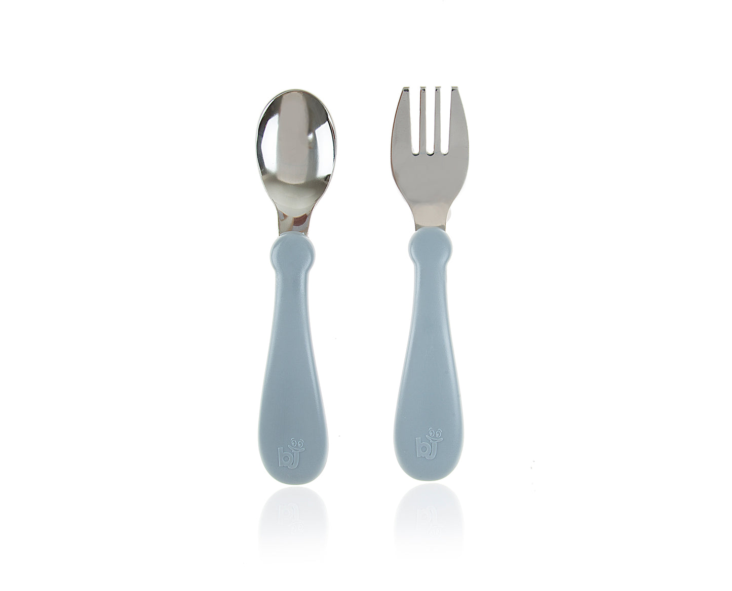 Babyjem steel spoon and fork
