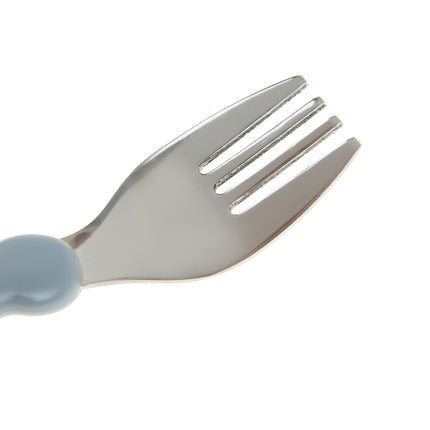 Babyjem steel spoon and fork