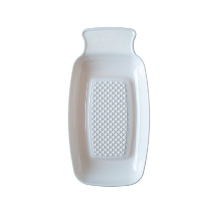 Babyjem Plastic Grater, collect puree, serve fresh, and clean easily dishwasher safe