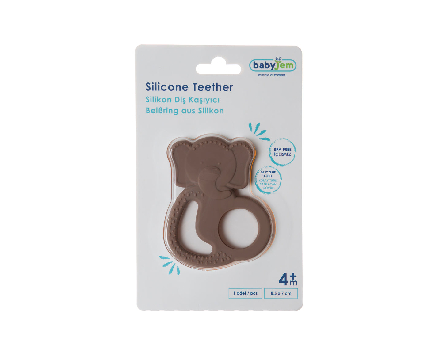 Babyjem silicon elephant teether