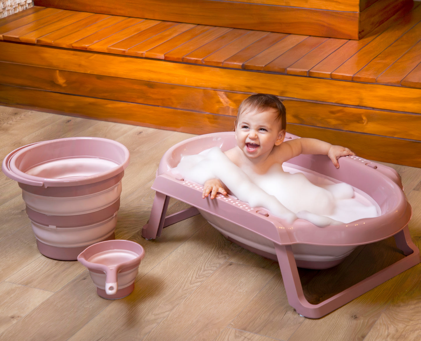 Babyjem folding bath set 3 pieces