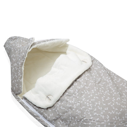 Babyjem swaddle with flower patterns