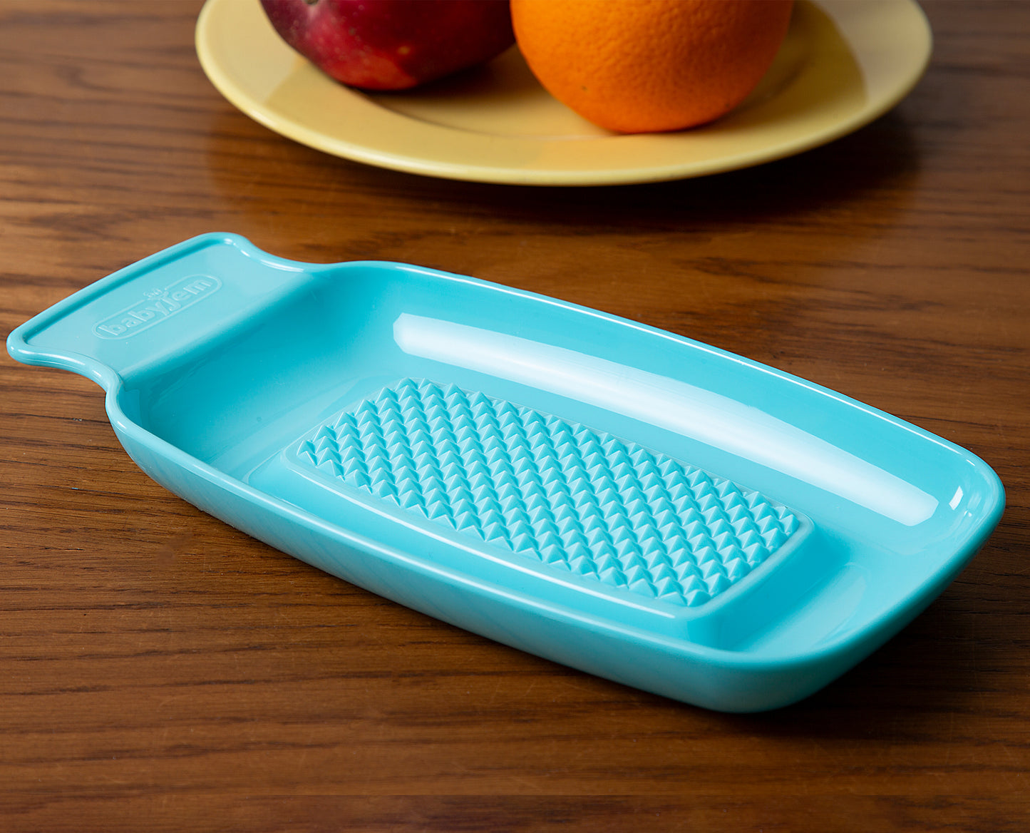 Babyjem Plastic Grater, collect puree, serve fresh, and clean easily dishwasher safe