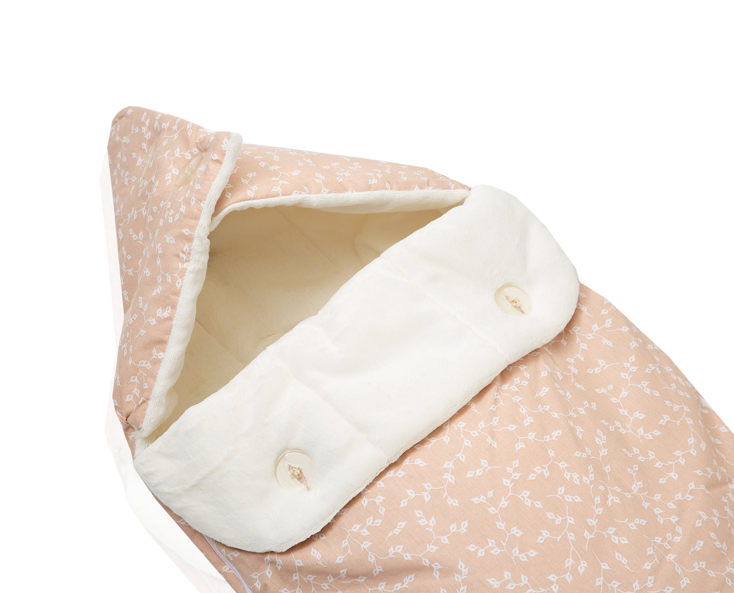 Babyjem swaddle with flower patterns