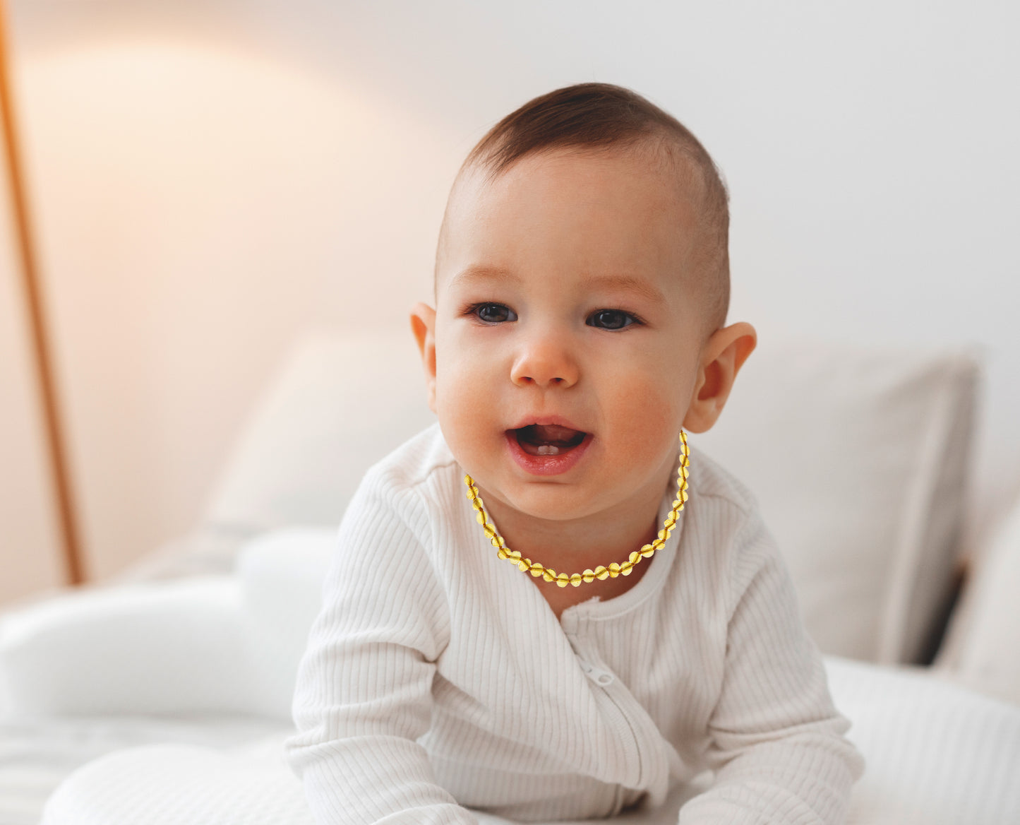Babyjem amber necklace