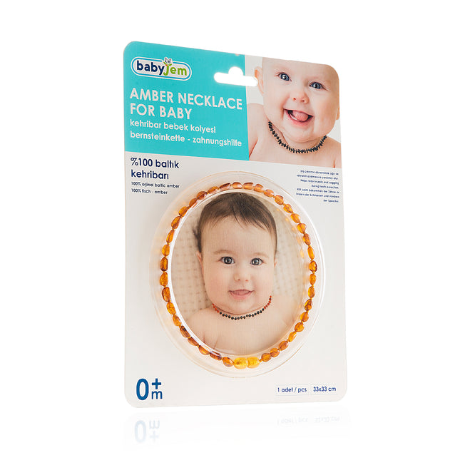 Babyjem amber necklace