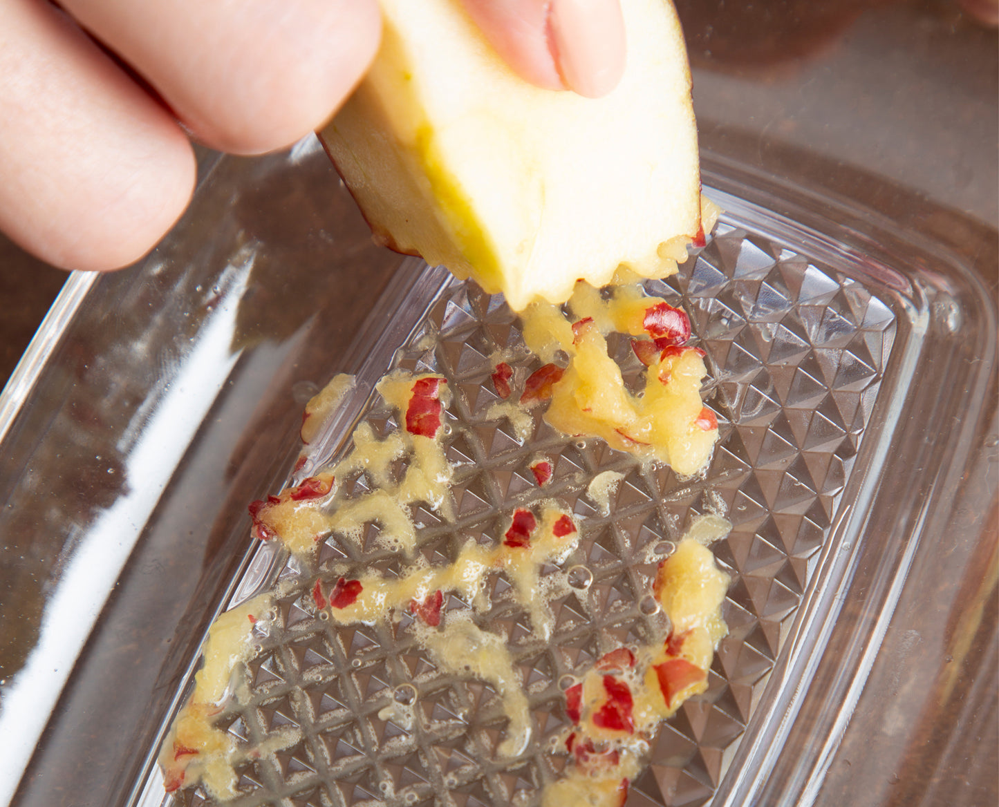 Babyjem Plastic Grater, collect puree, serve fresh, and clean easily dishwasher safe