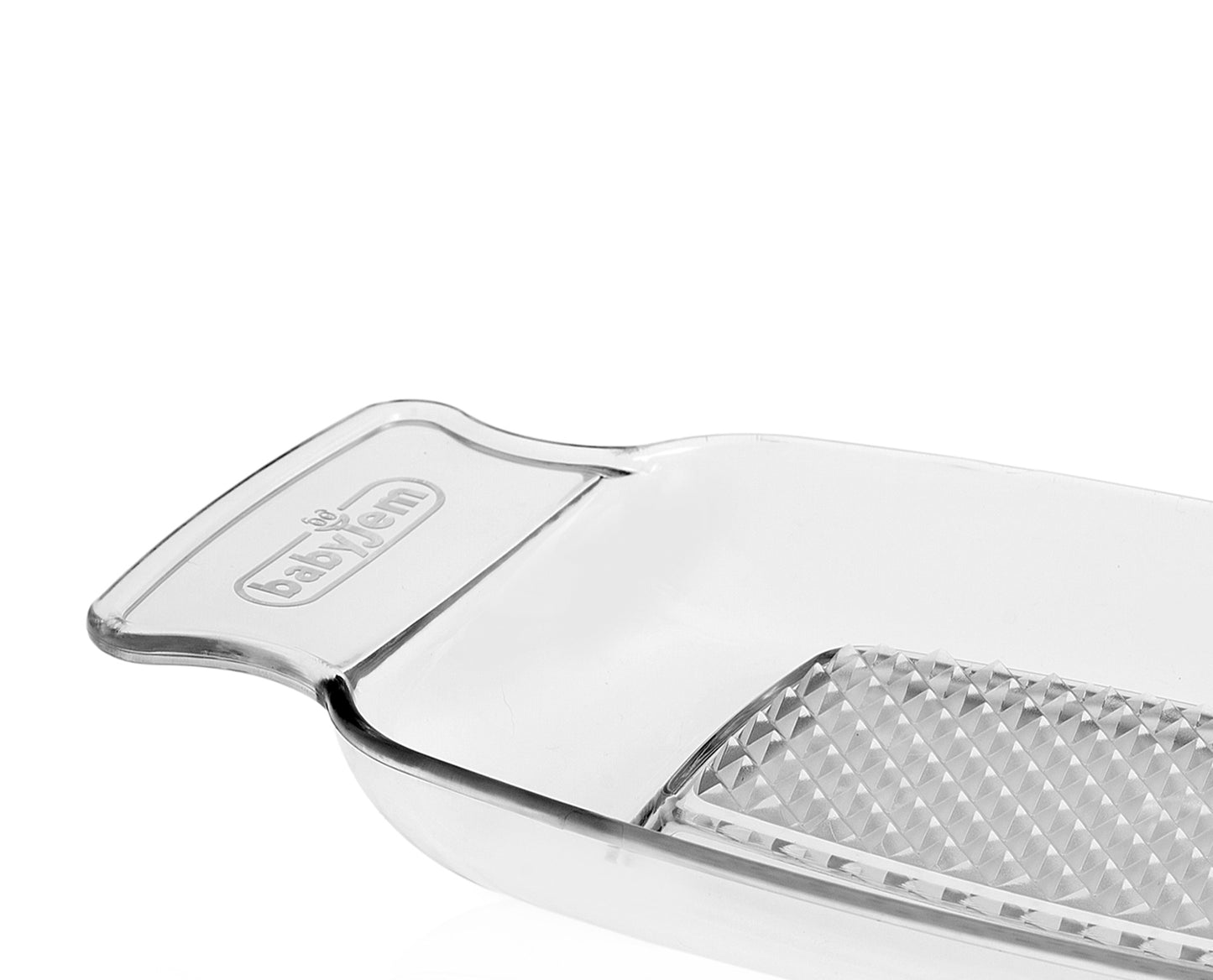 Babyjem Plastic Grater, collect puree, serve fresh, and clean easily dishwasher safe