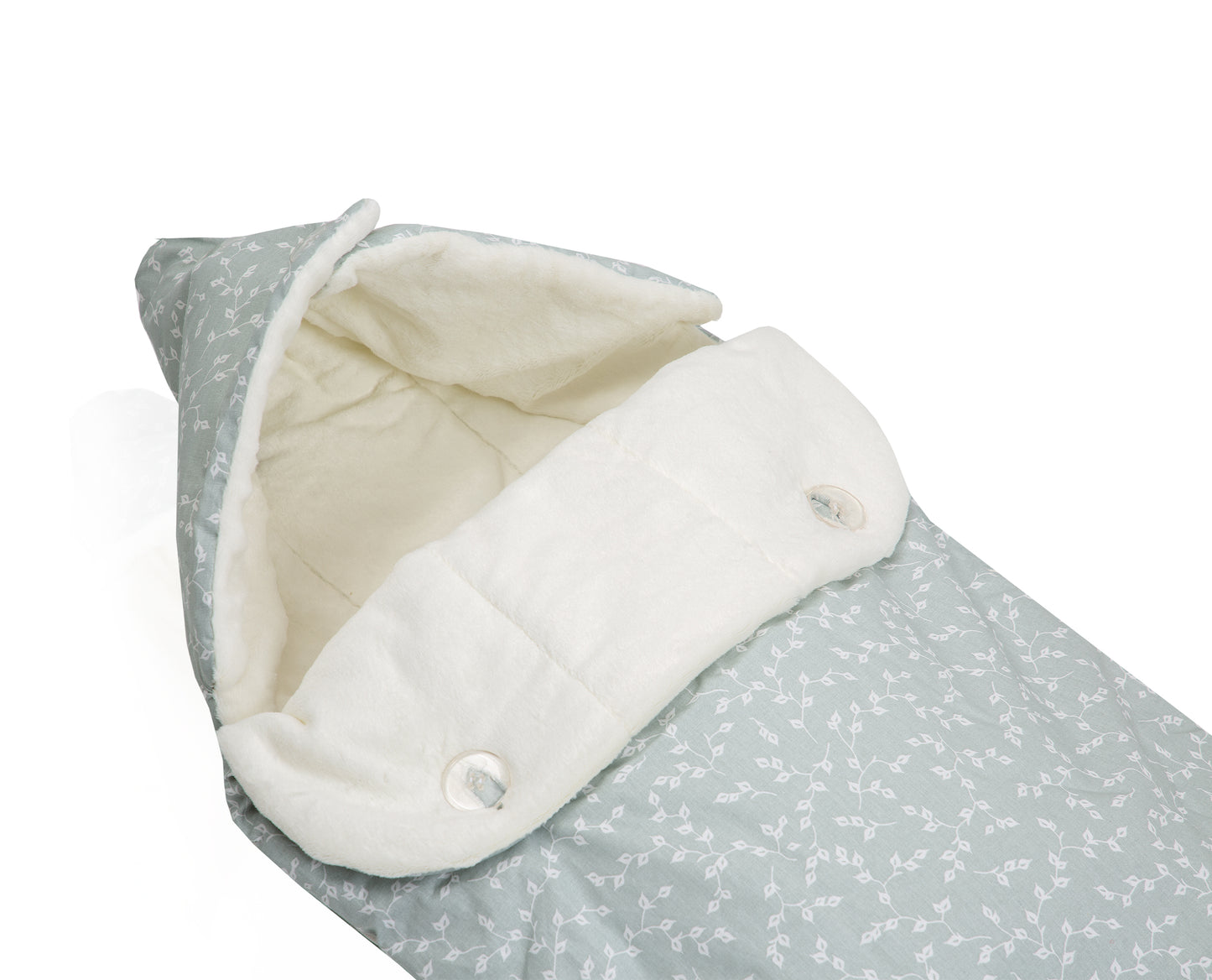 Babyjem swaddle with flower patterns