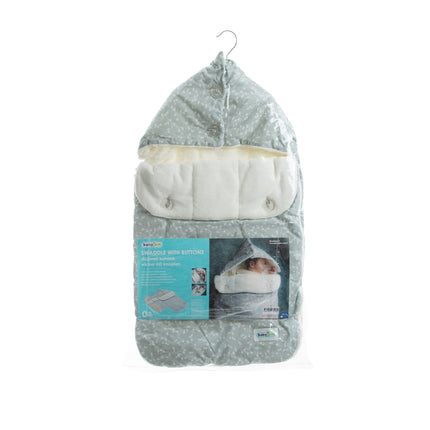 Babyjem swaddle with flower patterns