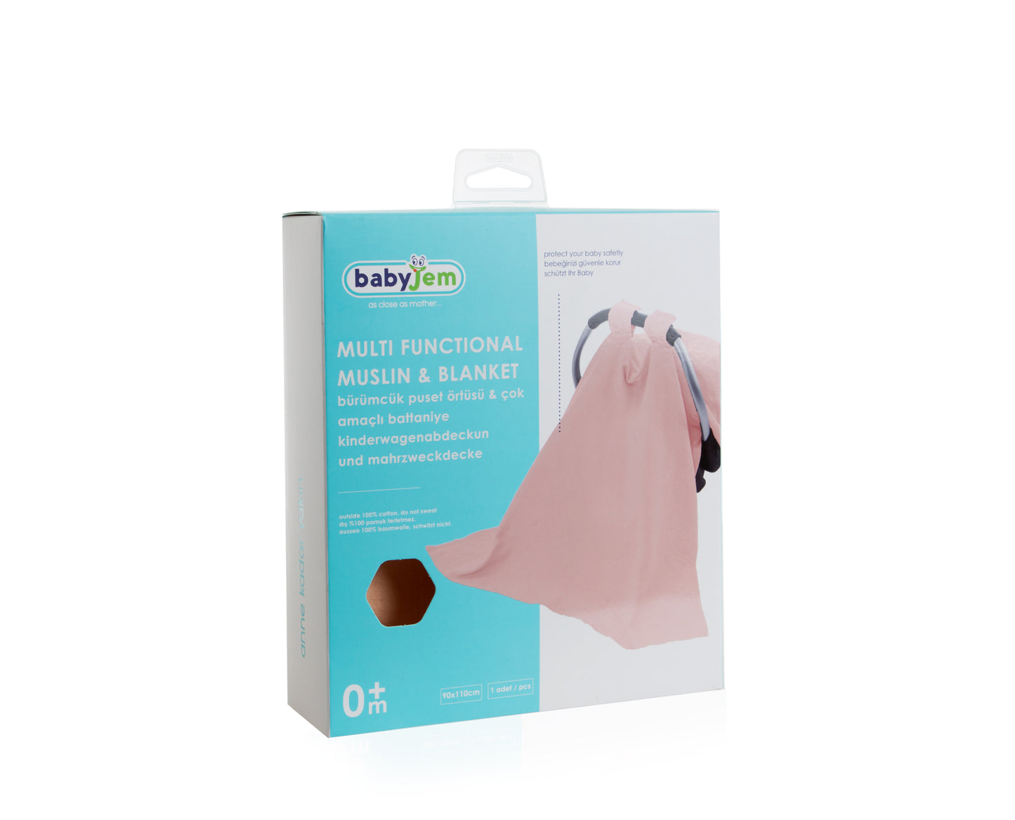 Babyjem muslin carrier cover