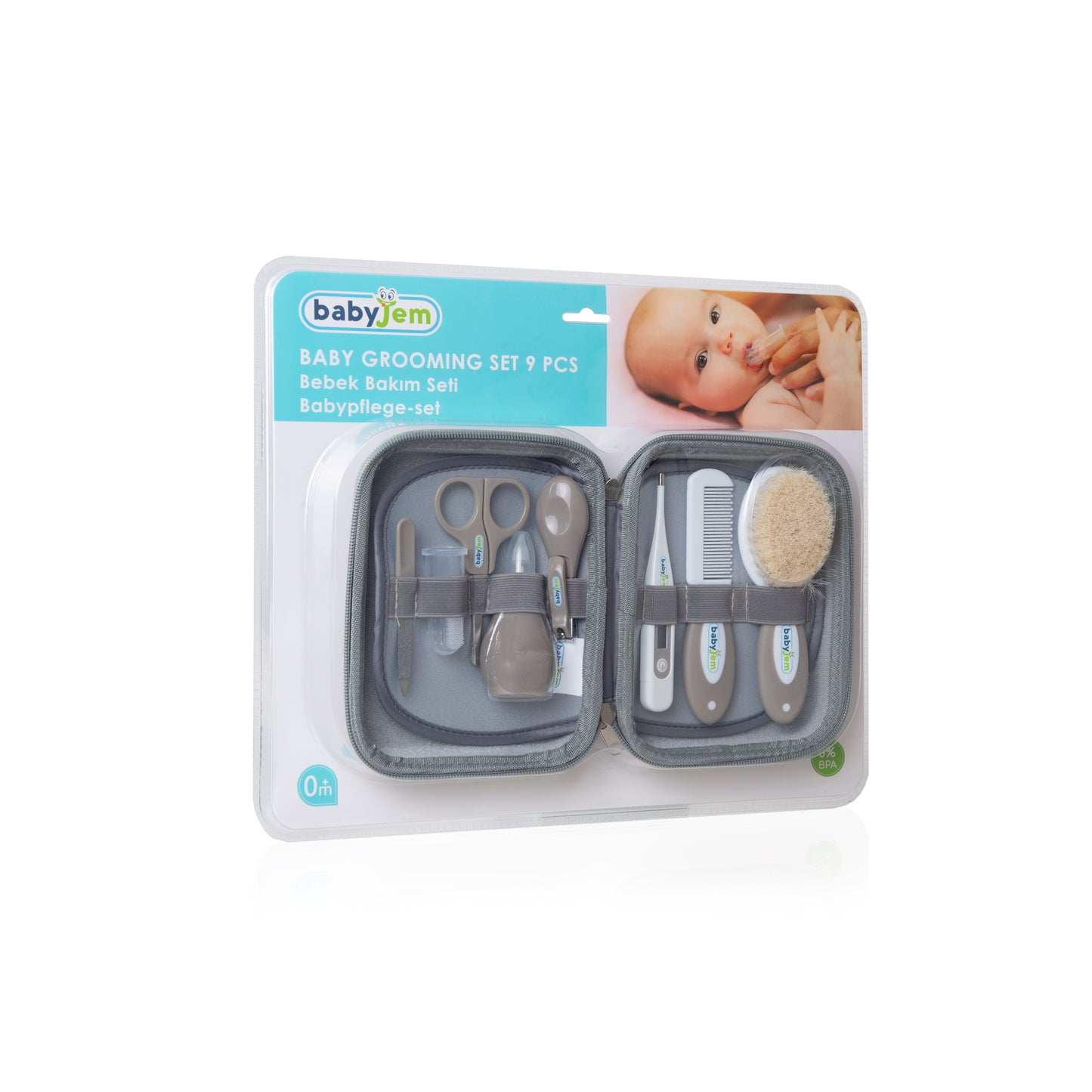 Babyjem baby groomi̇ng set 9 pieces