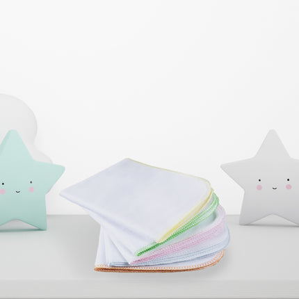 Babyjem baby hanky 10 pcs / white 28x28 cm