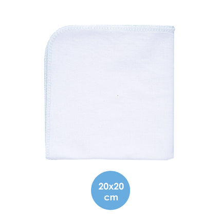 Babyjem baby hanky 10 pcs / white 28x28 cm