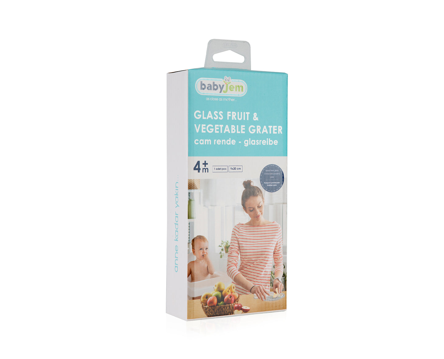 Babyjem glass grater / naturel