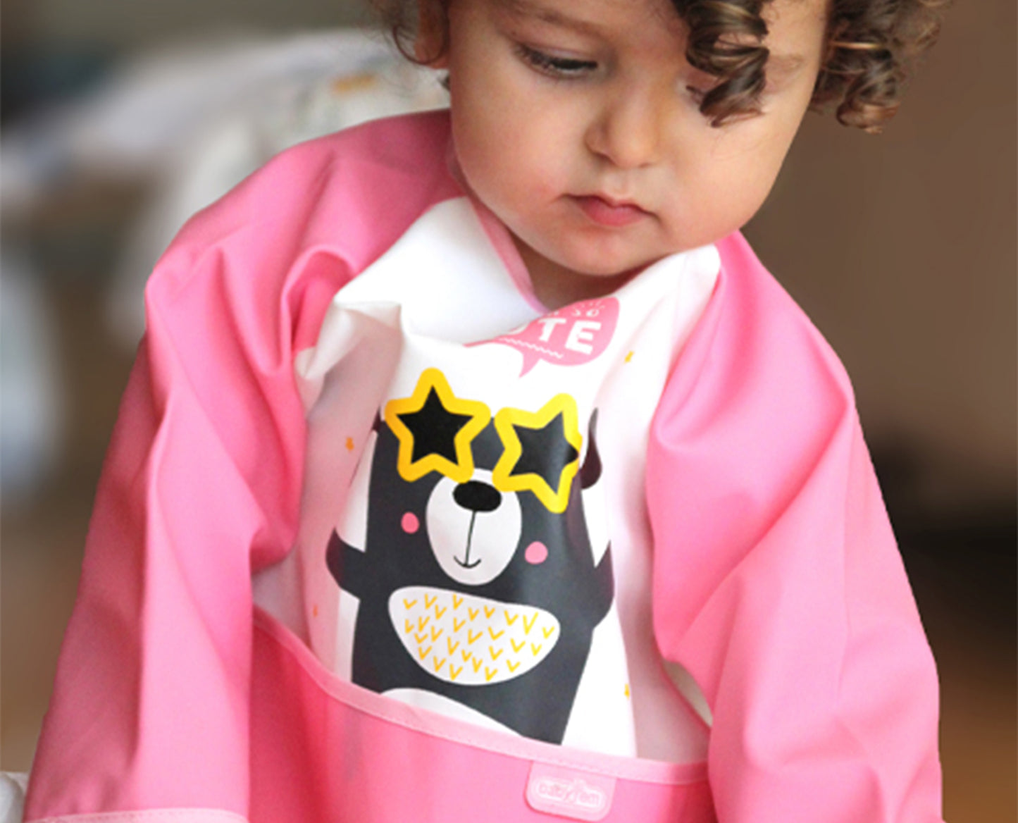 Babyjem poly bib sleeved