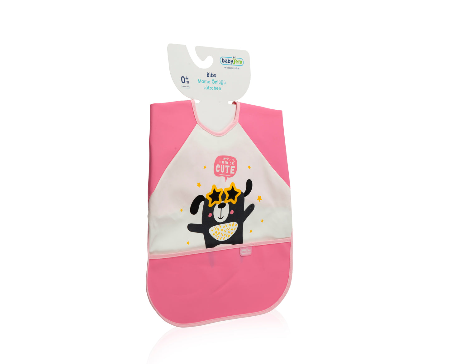 Babyjem poly bib sleeved