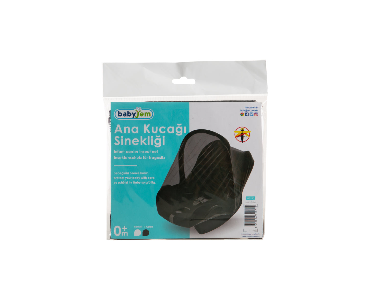 Babyjem insect net for carrier