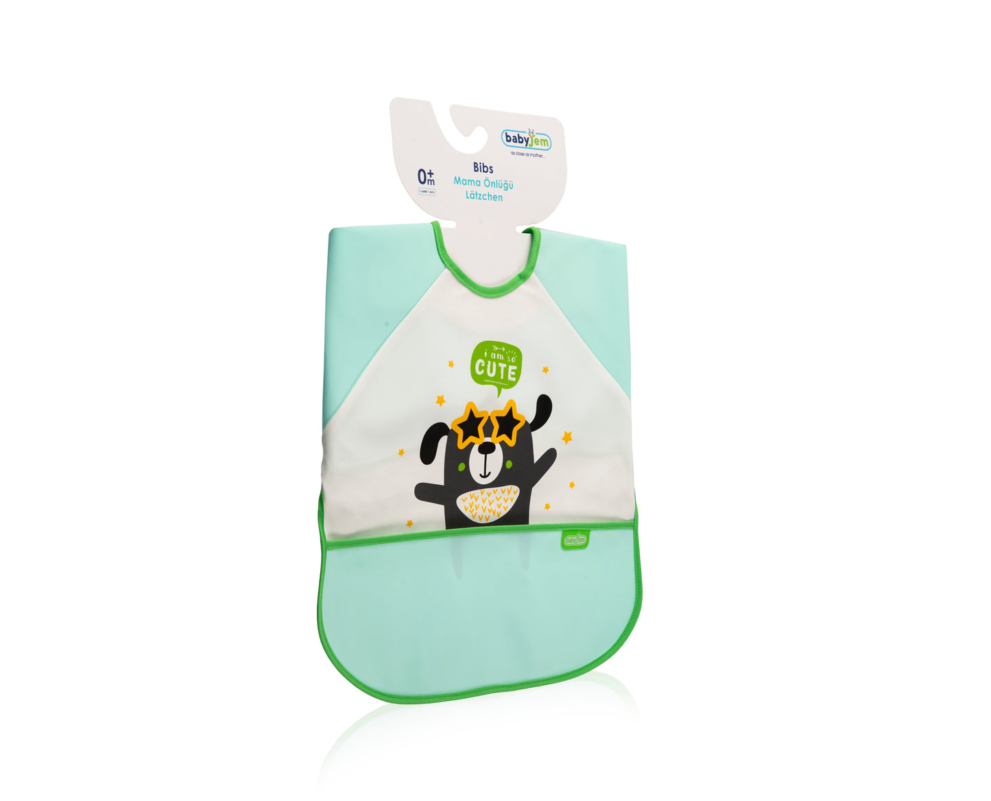Babyjem poly bib sleeved