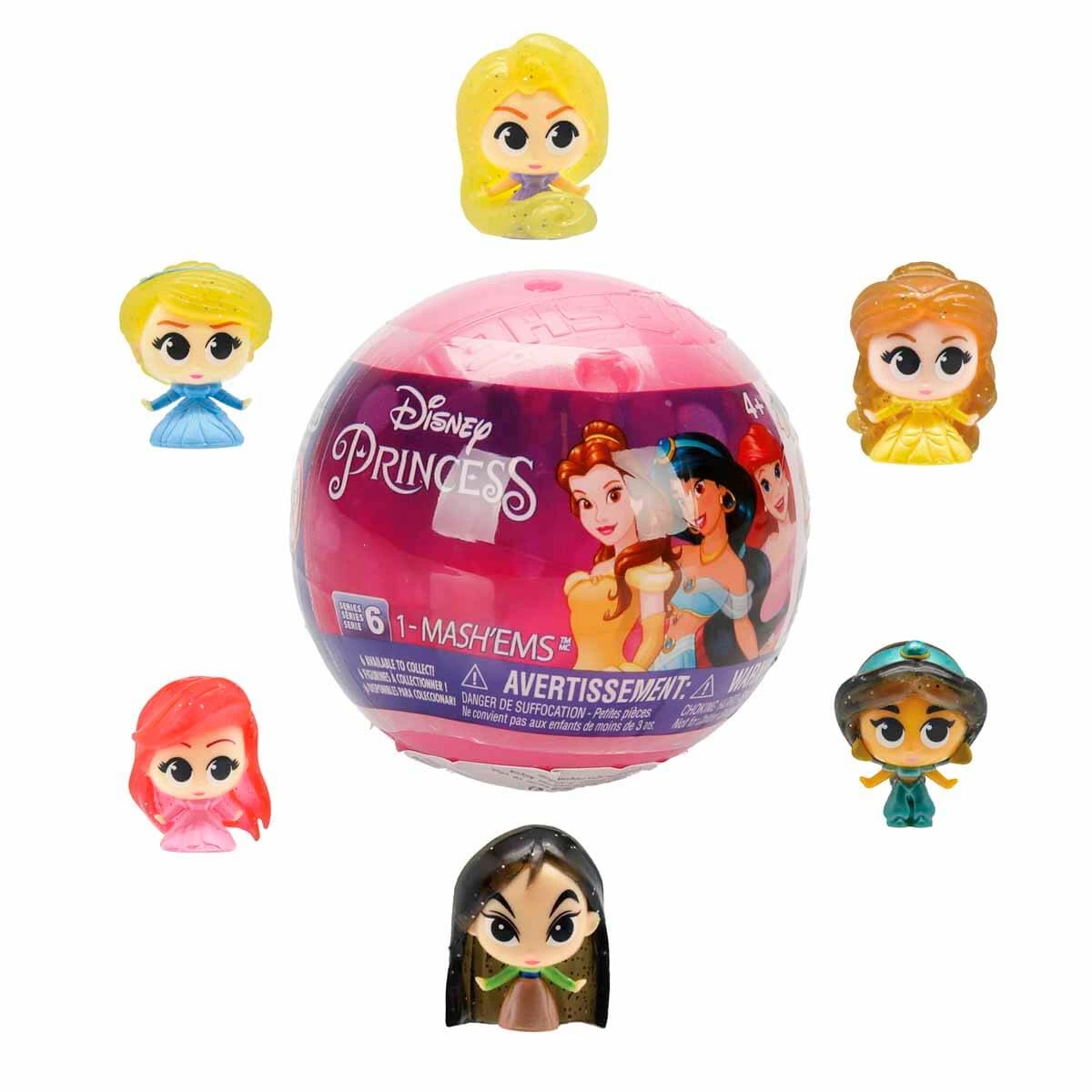 Basic Fun Disney Princess Mashems Figures