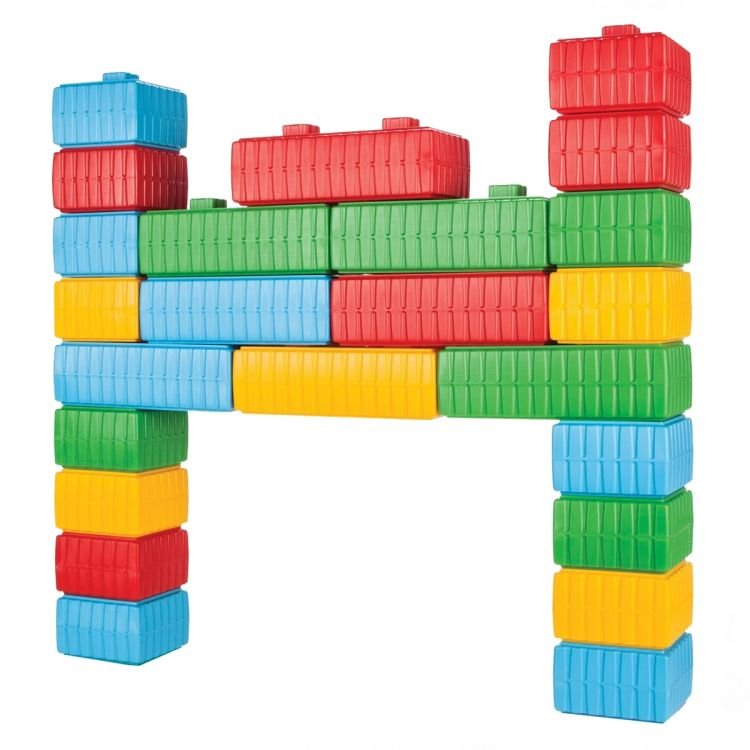 Brick Block and Car Set