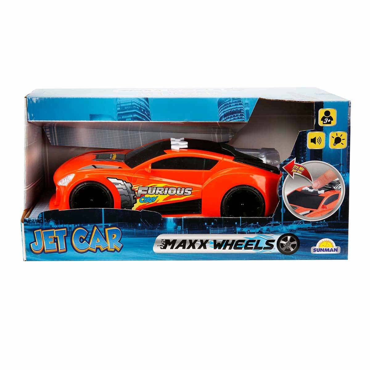 Maxx Wheels Sound and Light Jet Car