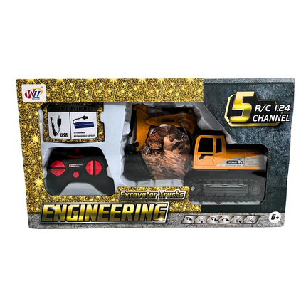 Remote Controlled Rechargeable Excavator