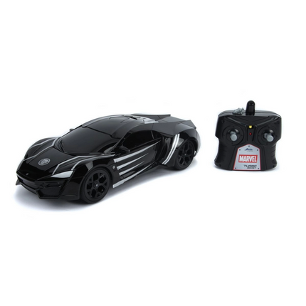 1:16 Jada Toys Marvel Black Panther Lykan Hypersport Remote Control Car