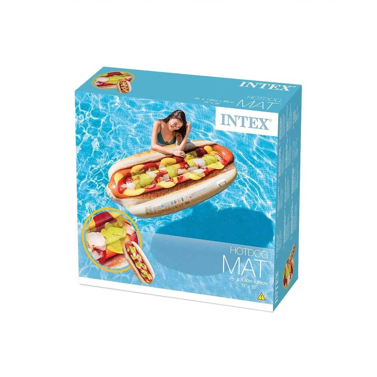 Intex Hot Dog Bed 173 cm 58771