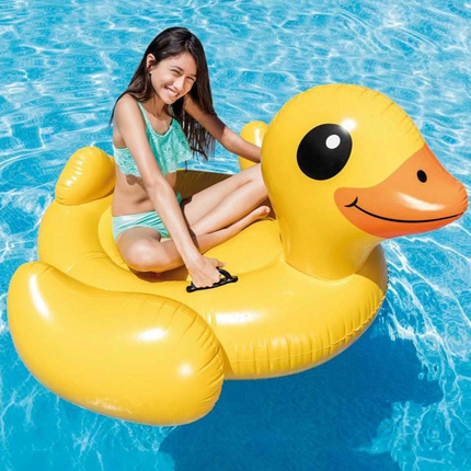 Intex Yellow Duck Rider - Handle Island